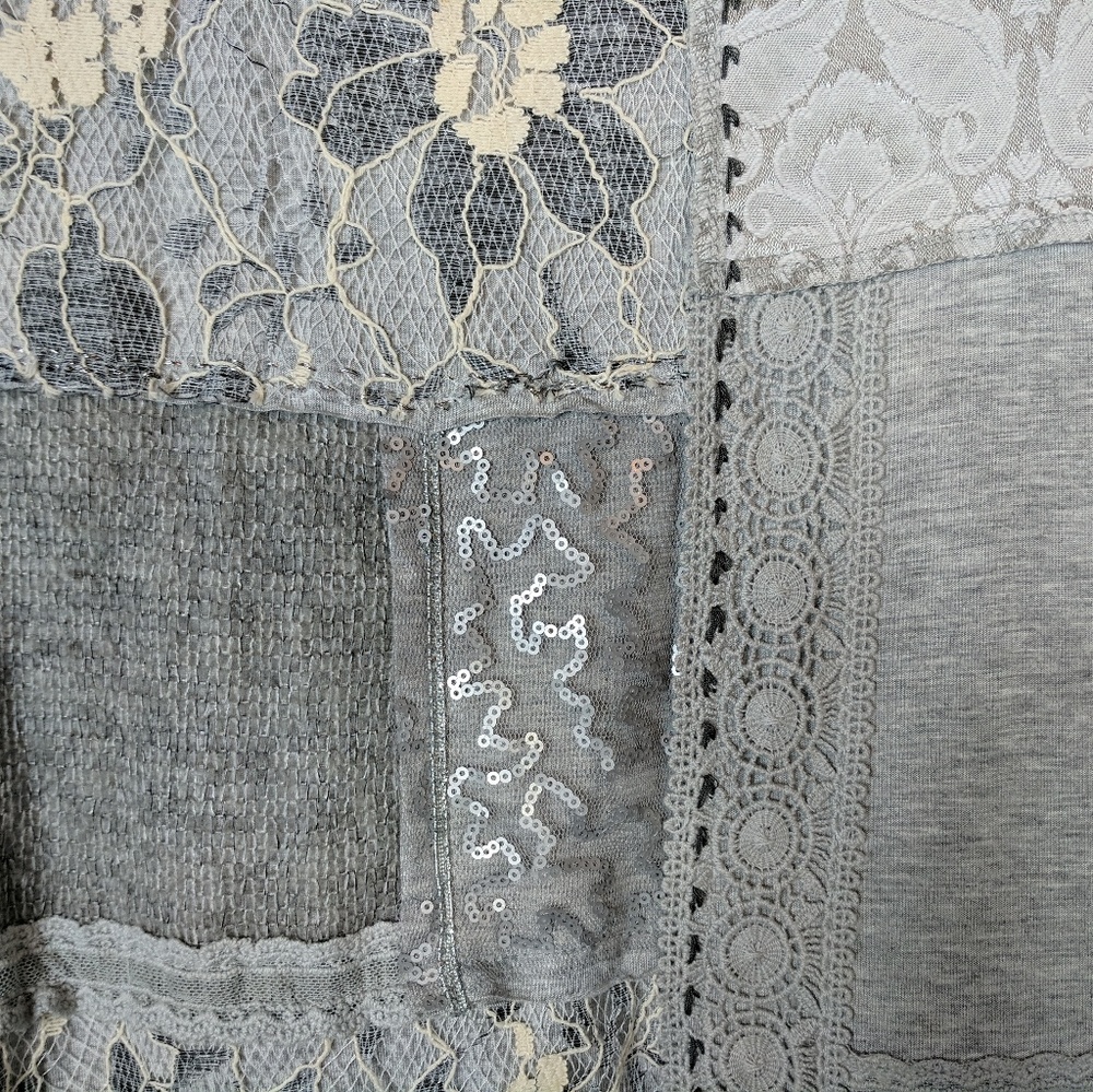 Anthropologie | Patchwork Pullover M - image 8